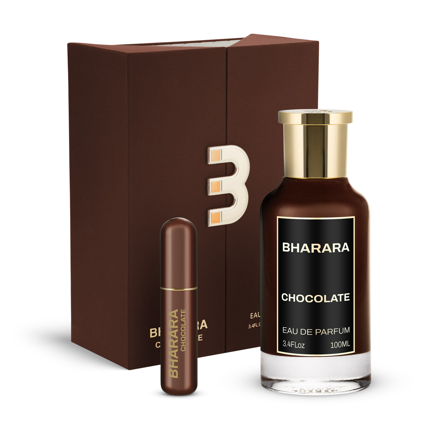 Perfume Bharara Chocolate Eau de Parfum Unissex 100ML