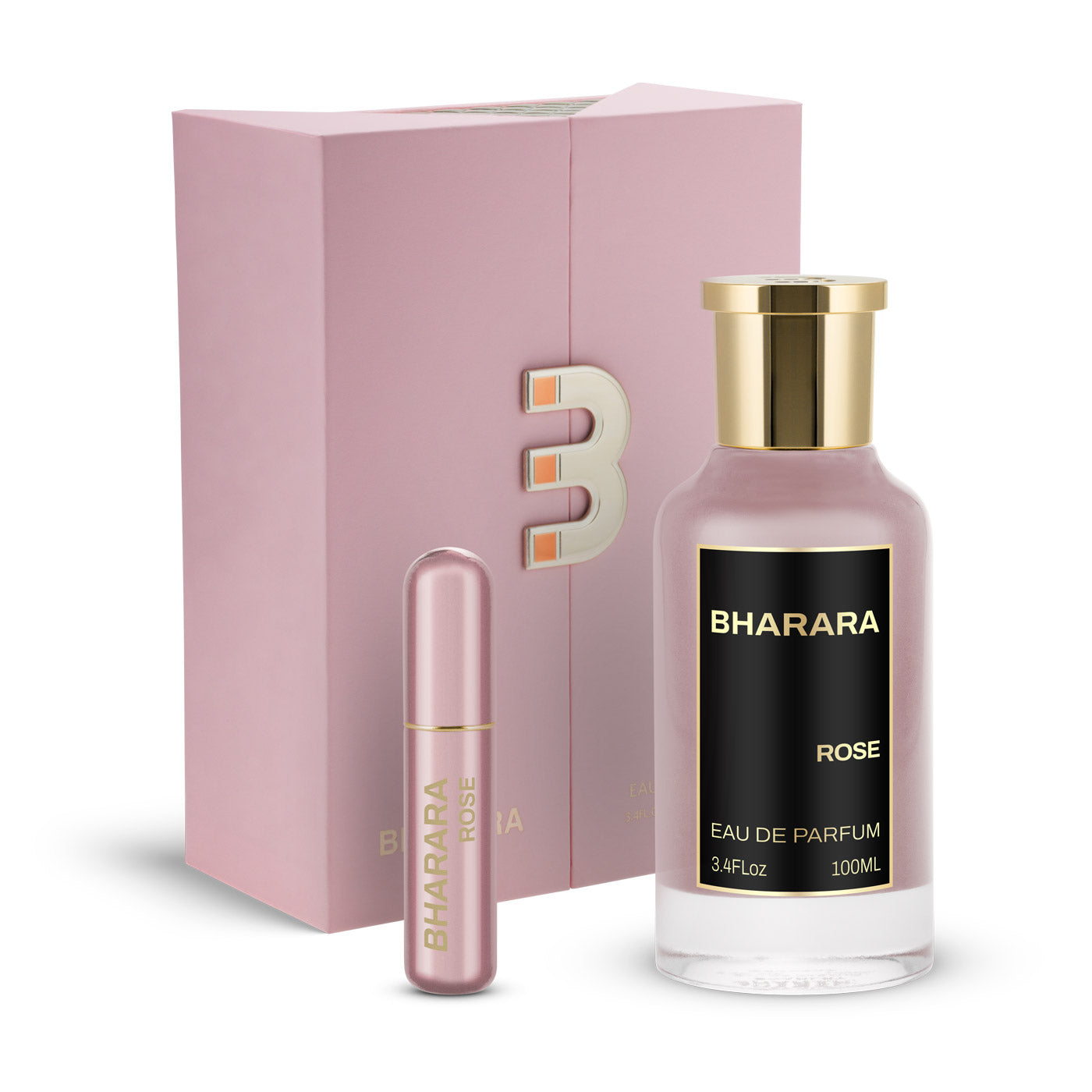 Perfume Bharara Rose Eau de Parfum Feminino 100ML