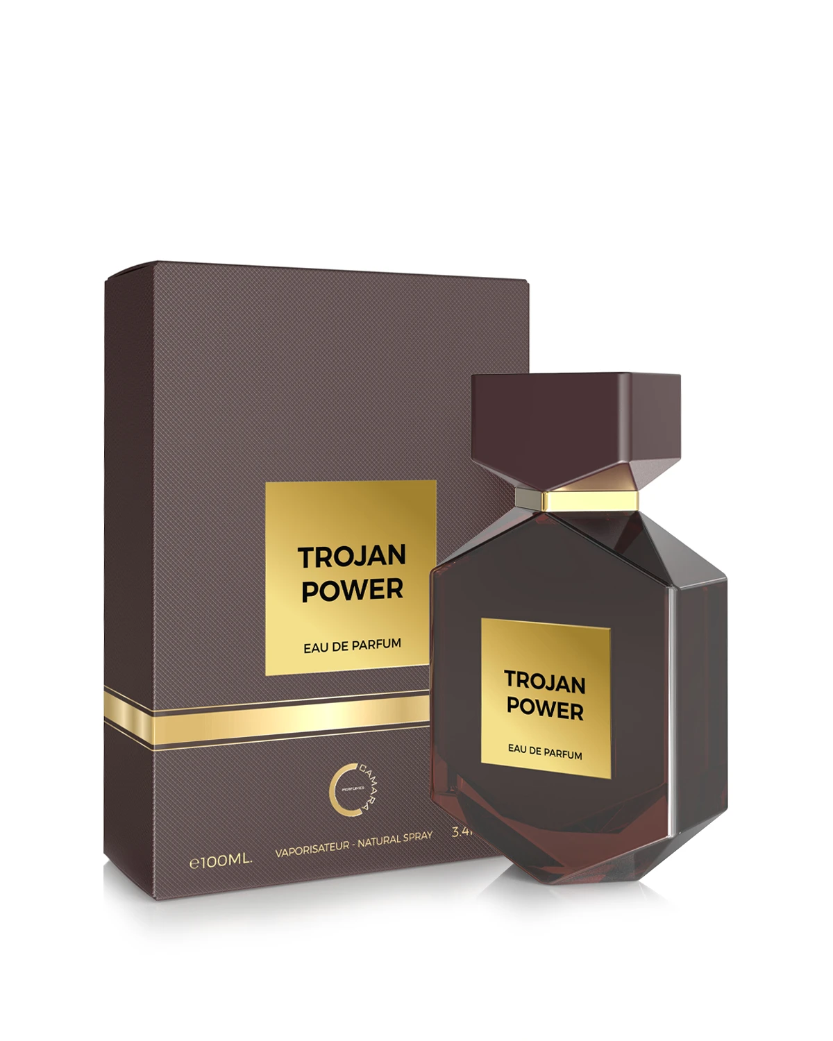Perfume Camara Trojan Power Eau de Parfum Unissex 100ML