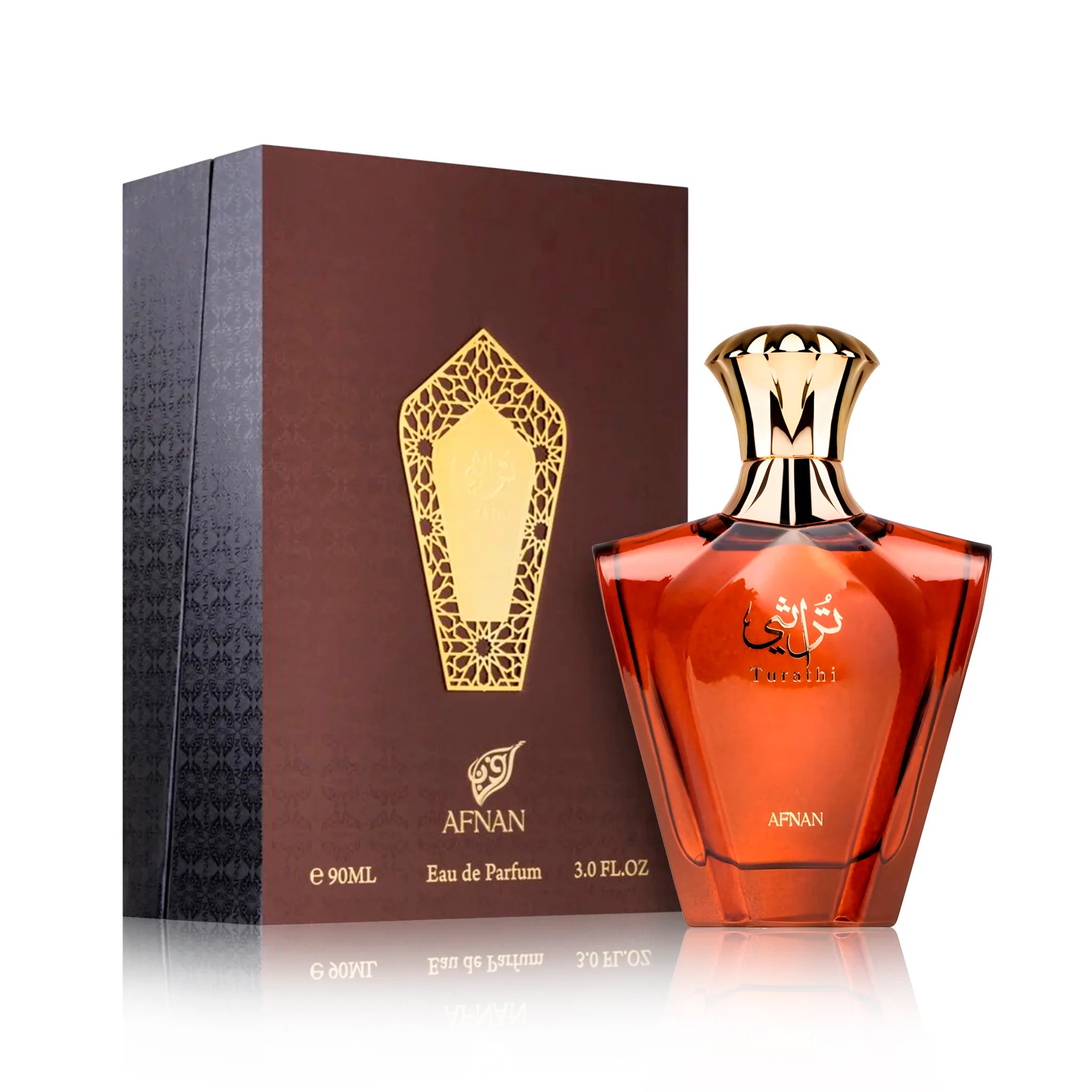Perfume Afnan Turathi Brown Eau de Parfum Masculino 90ML