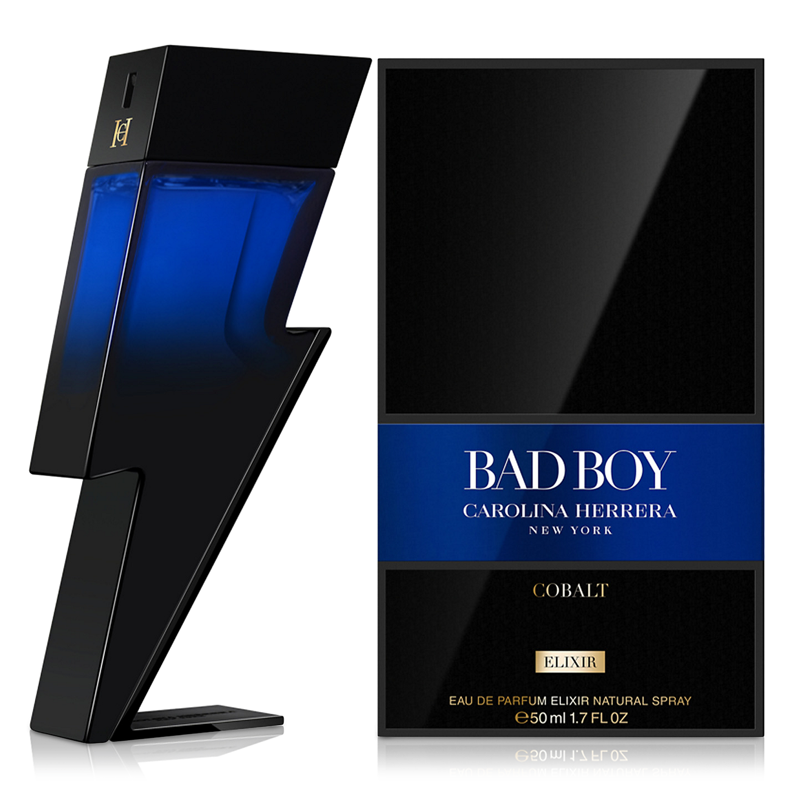 Perfume Carolina Hererra Bad Boy Cobalt Elixir Eau de Parfum Masculino 50ML