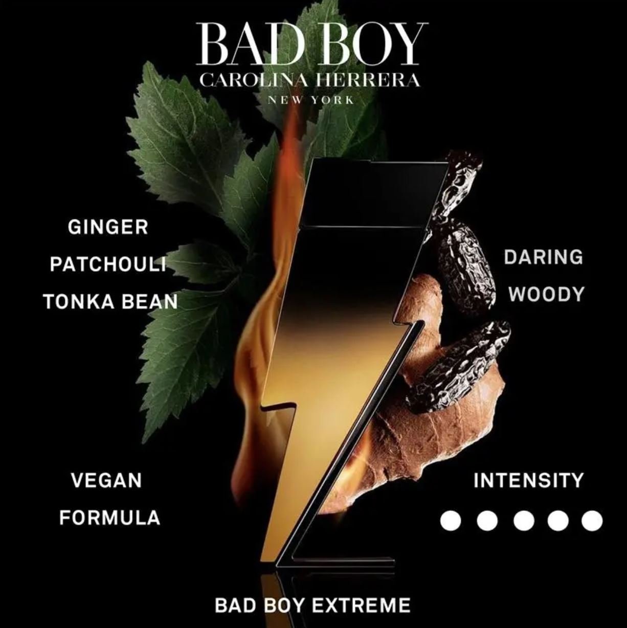 Perfume Carolina Hererra Bad Boy Extreme Eau de Parfum Masculino 100ML