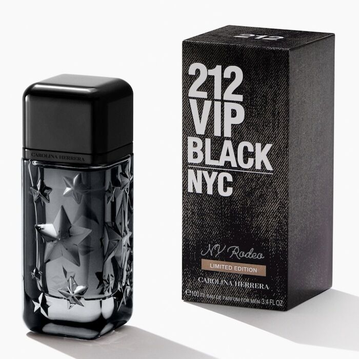 Perfume Carolina Herrera 212 Vip Black NY Rodeo Eau de Parfum Masculino 100ML