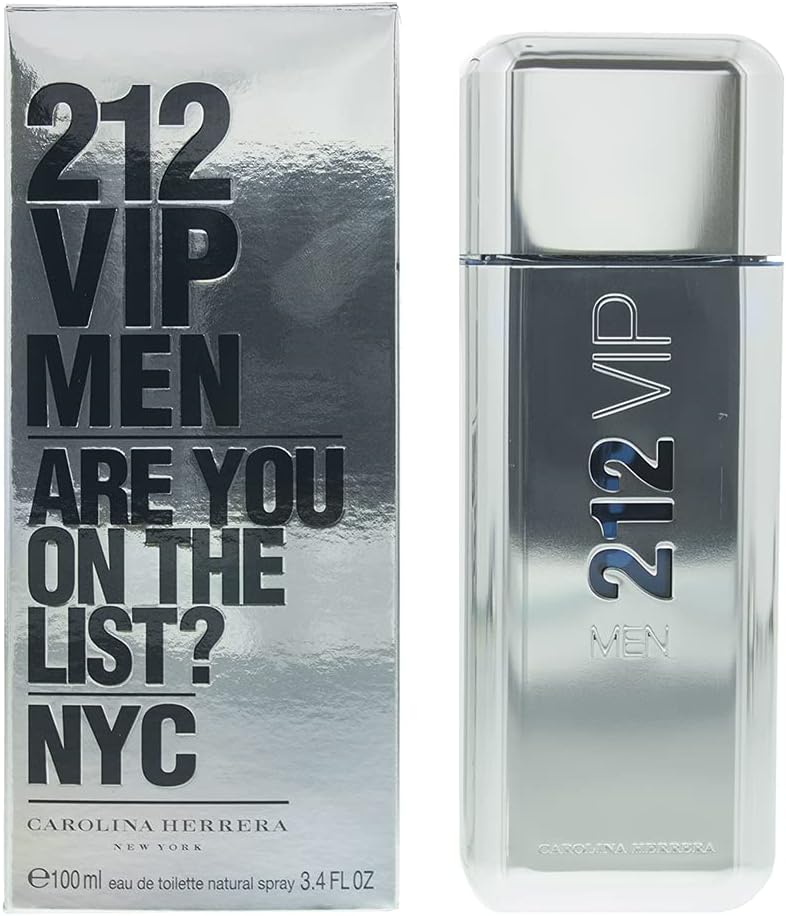 Perfume Carolina Herrera 212 Vip Eau de Toilette Masculino 100ML