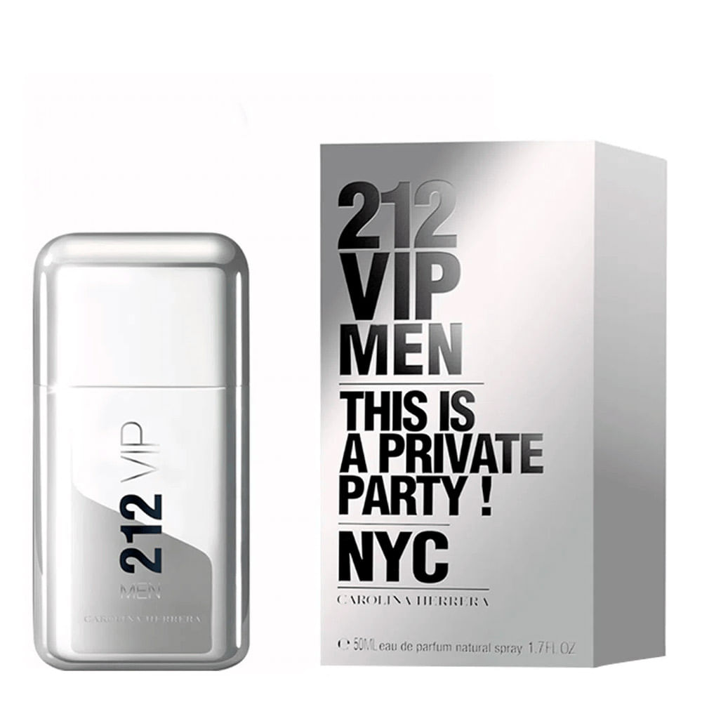 Perfume Carolina Herrera 212 Vip Eau de Toilette Masculino 50ML