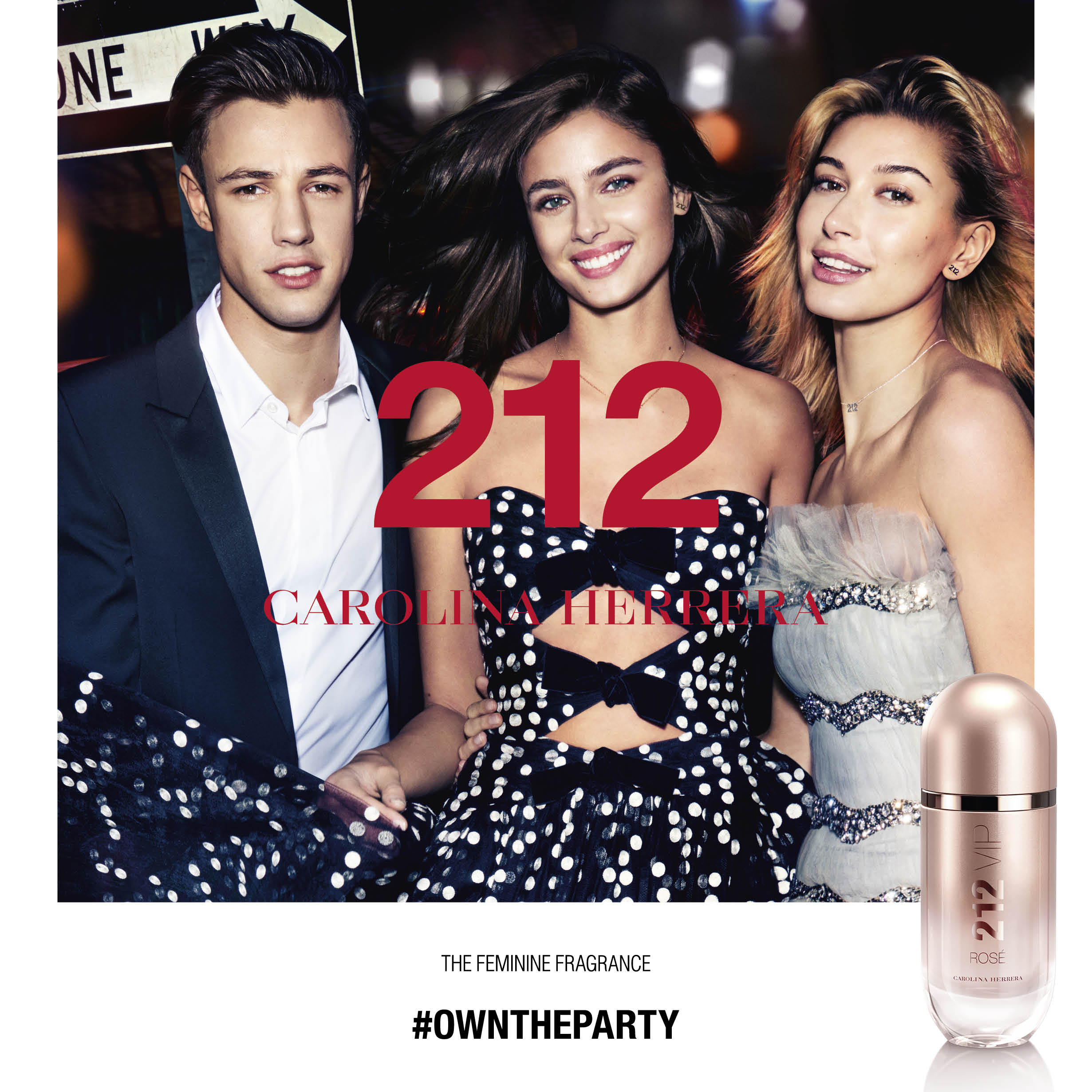 Perfume Carolina Herrera 212 Vip Rosé Eau de Parfum Feminino 50ML