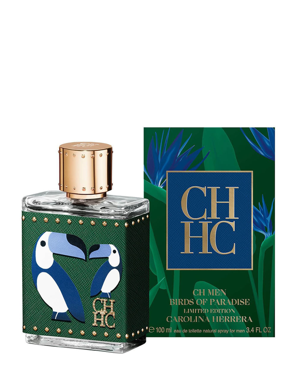 Perfume Carolina Herrera CH HC Birds Of Paradise Eau de Parfum Masculino 100ML