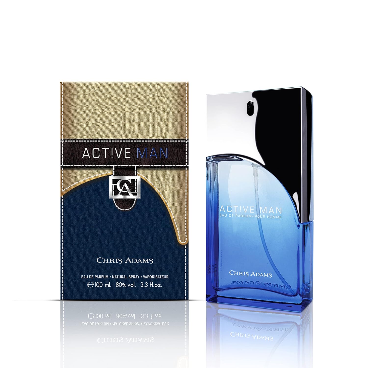Perfume Chris Adams Active Eau de Parfum Masculino 100ML