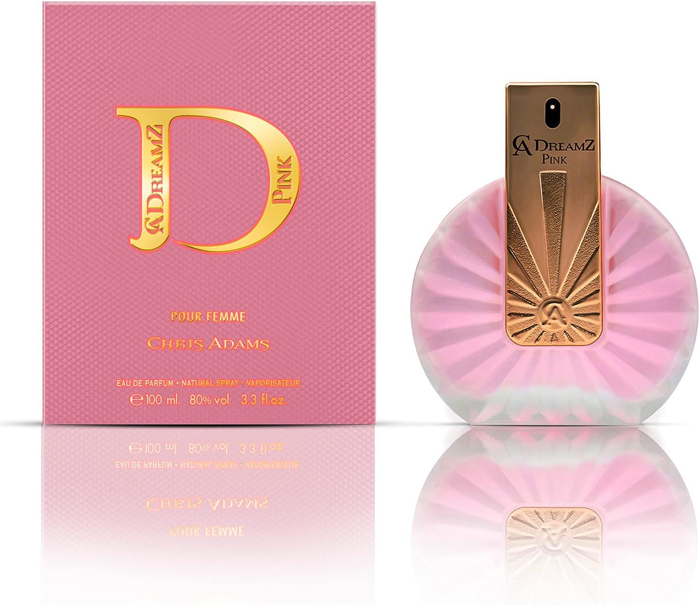 Perfume Chris Adams Dreamz Pink Eau de Parfum Feminino 100ML