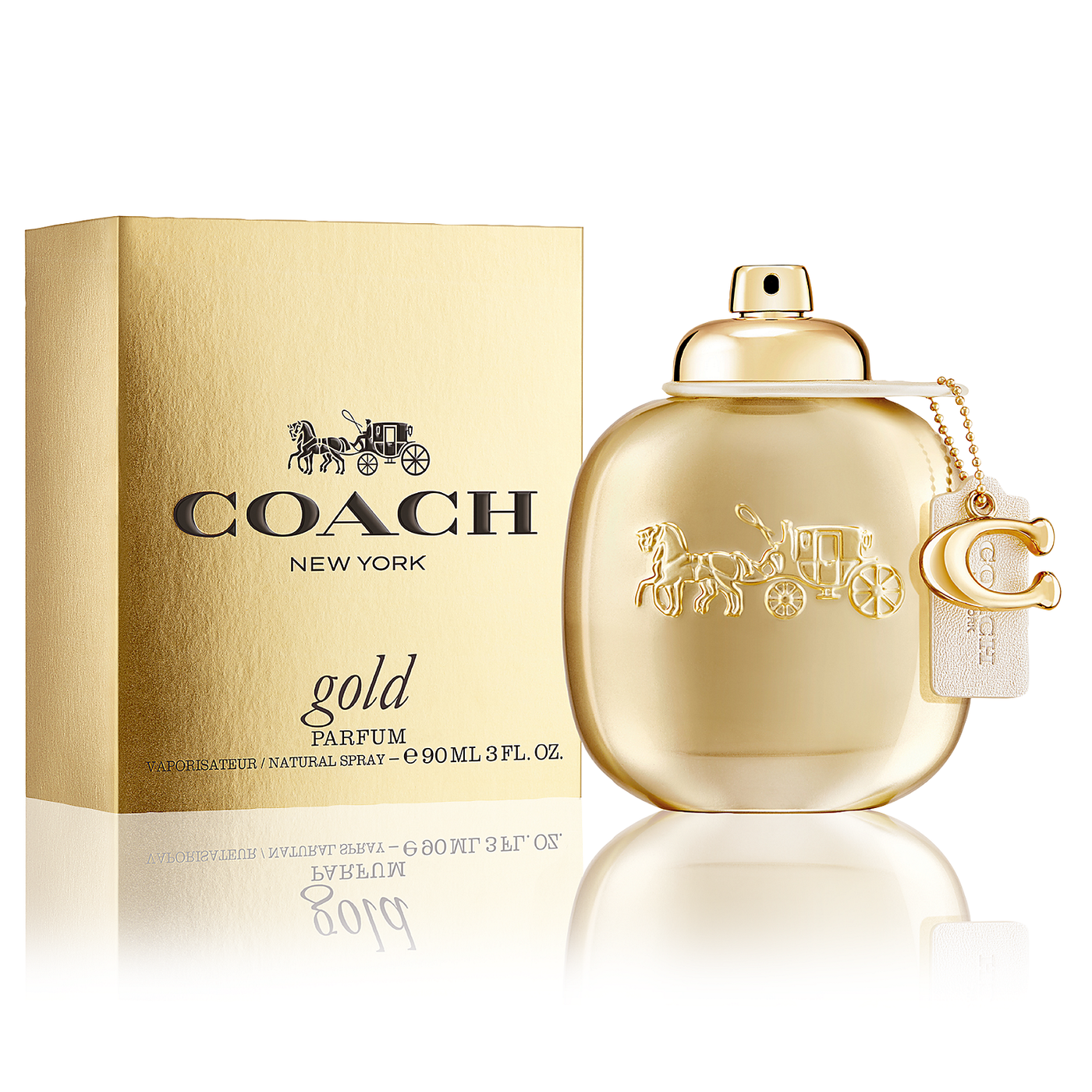 Perfume Coach Gold Parfum Feminino 90ML