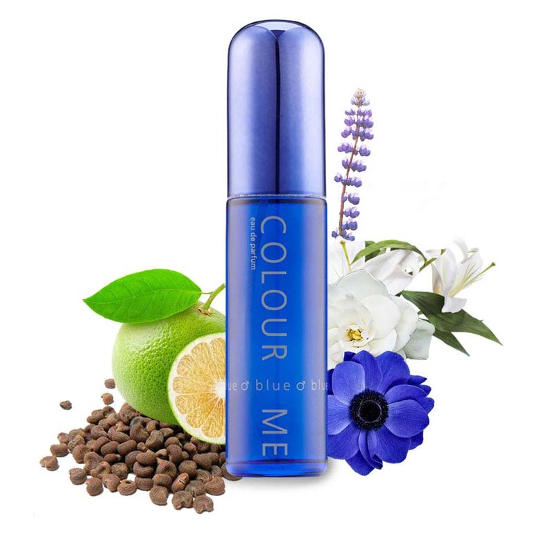 Perfume Colour Me Blue Eau de Parfum Masculino 50ML
