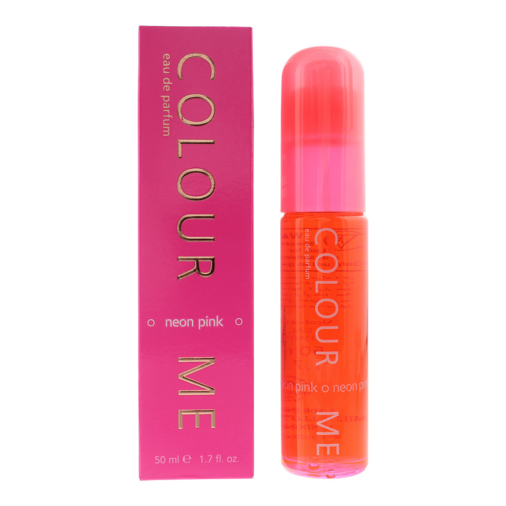 Perfume Colour Me Neon Pink Eau de Parfum Feminino 50ML