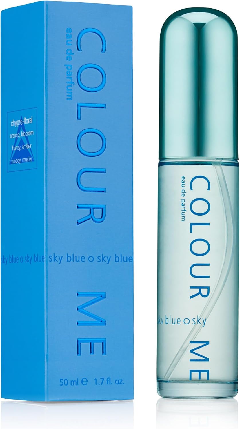 Perfume Colour Me Sky Blue Eau de Parfum Feminino 50ML