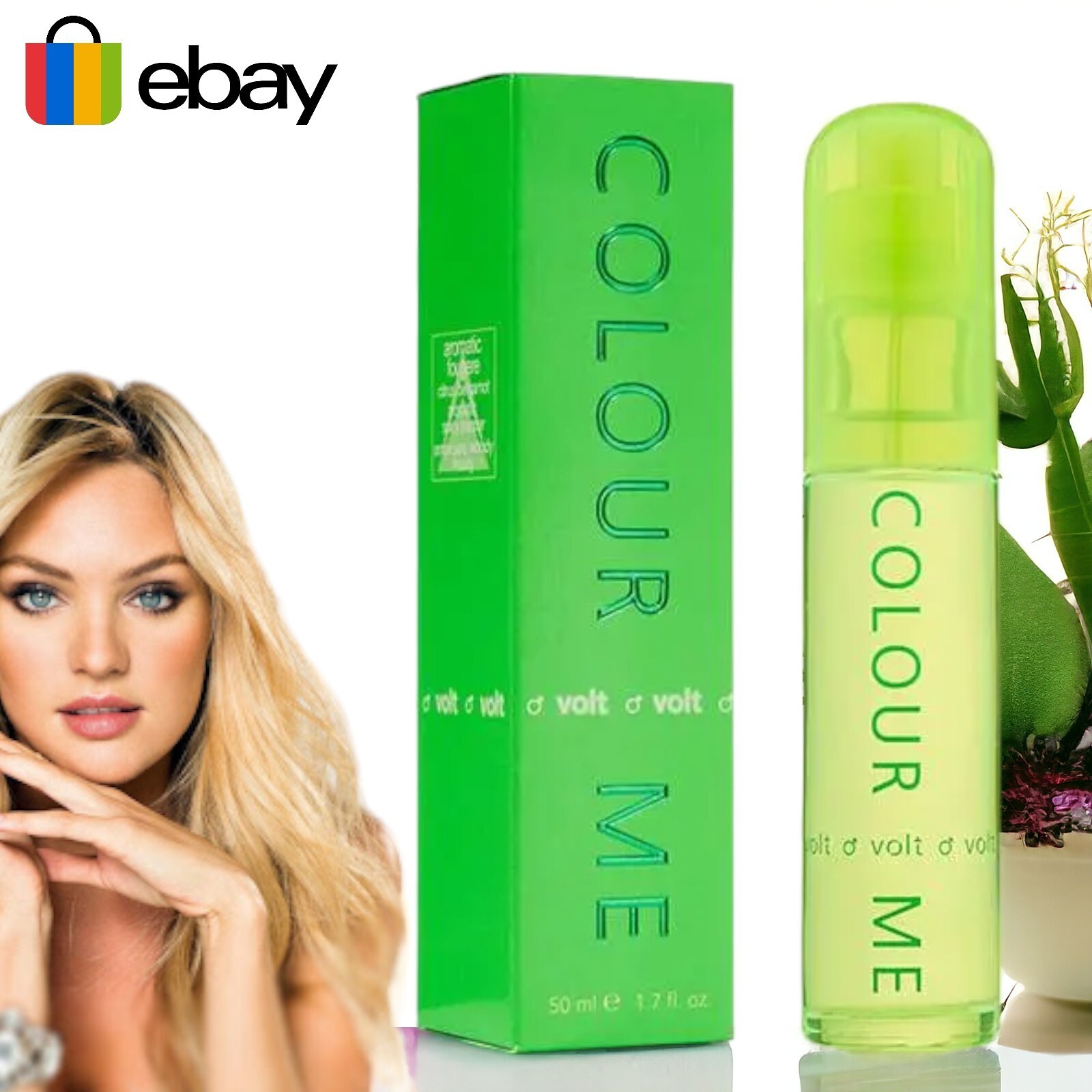 Perfume Colour Me Volt Eau de Parfum Masculino 50ML