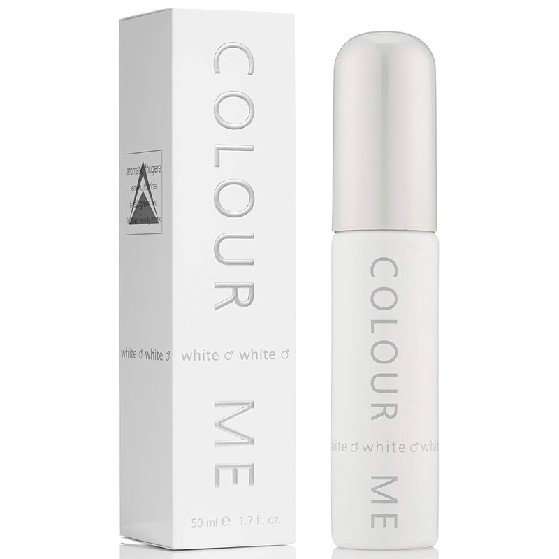 Perfume Colour Me White Eau de Parfum Masculino 50ML