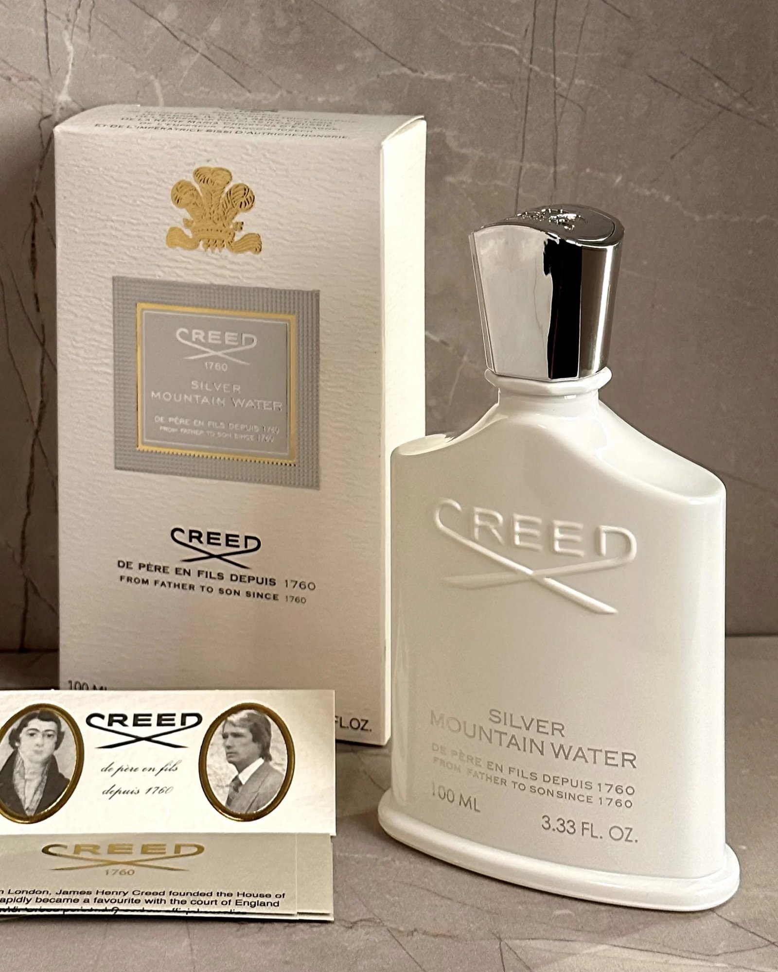 Perfume Creed Silver Mountain Water Eau de Pafum Unissex 100ML