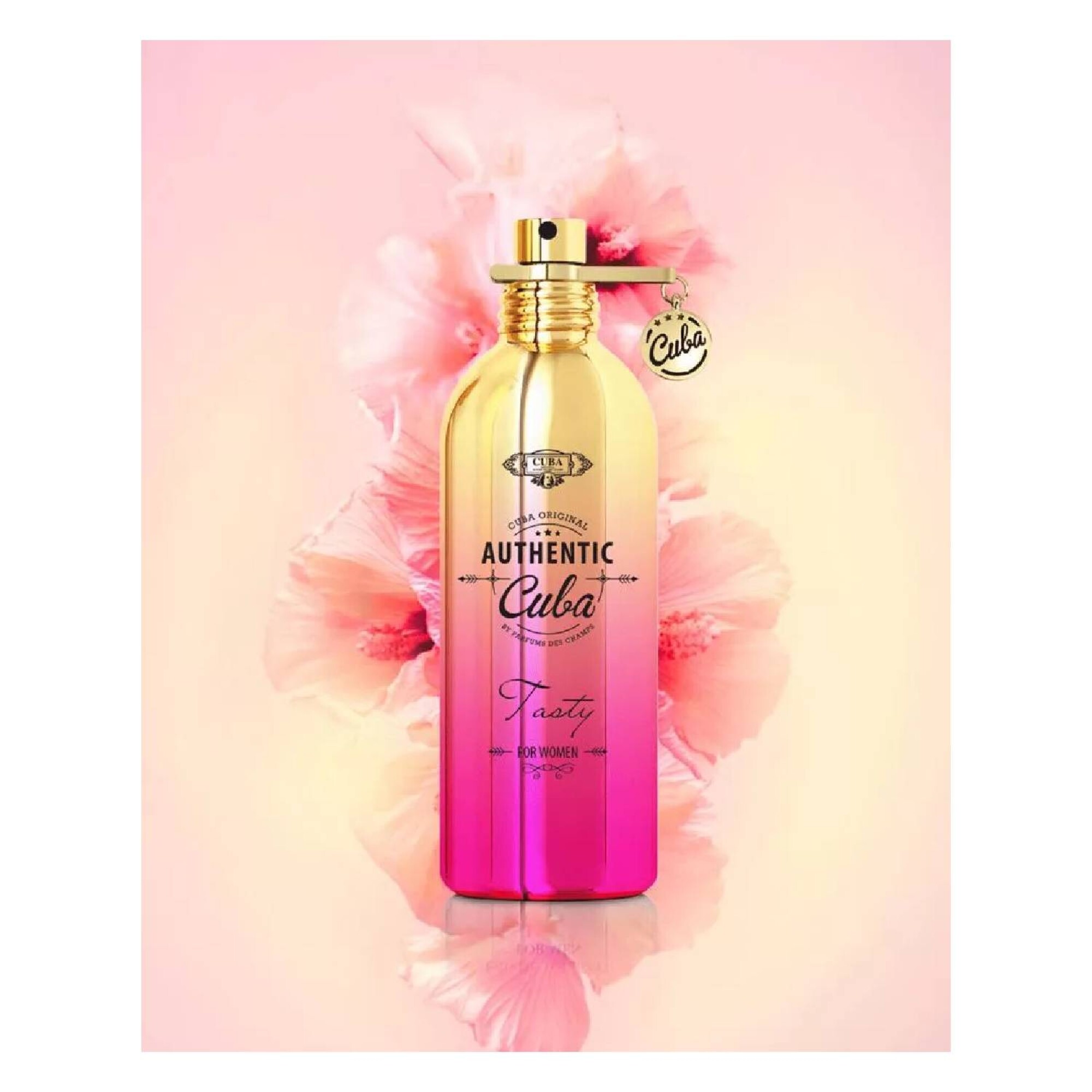 Perfume Cuba Authentic Tasty For Women Eau de Parfum Feminino 100ML