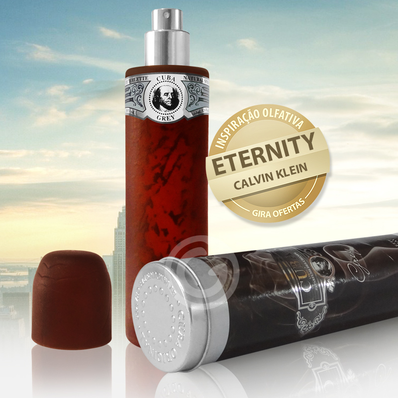 Perfume Cuba Grey Eau de Toilette Masculino 100ML