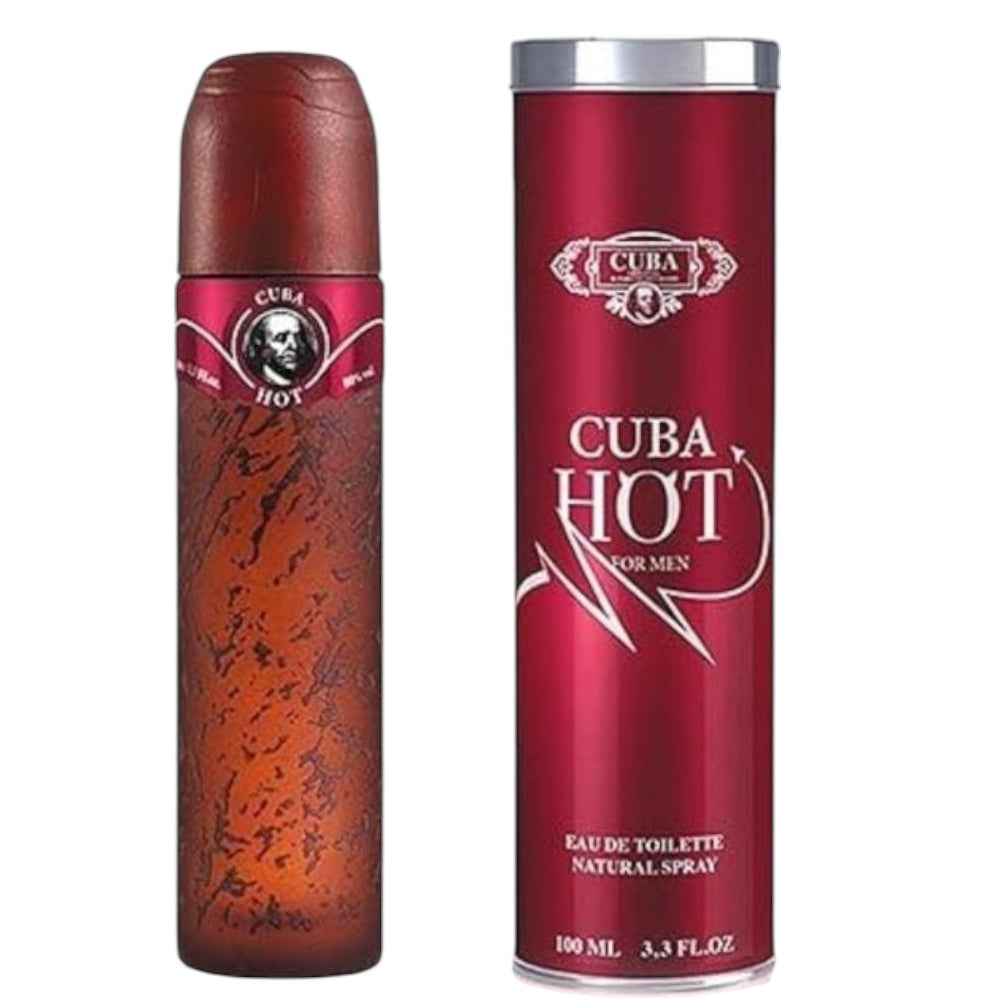 Perfume Cuba Hot For Men Eau de Toilette Masculino 100ML