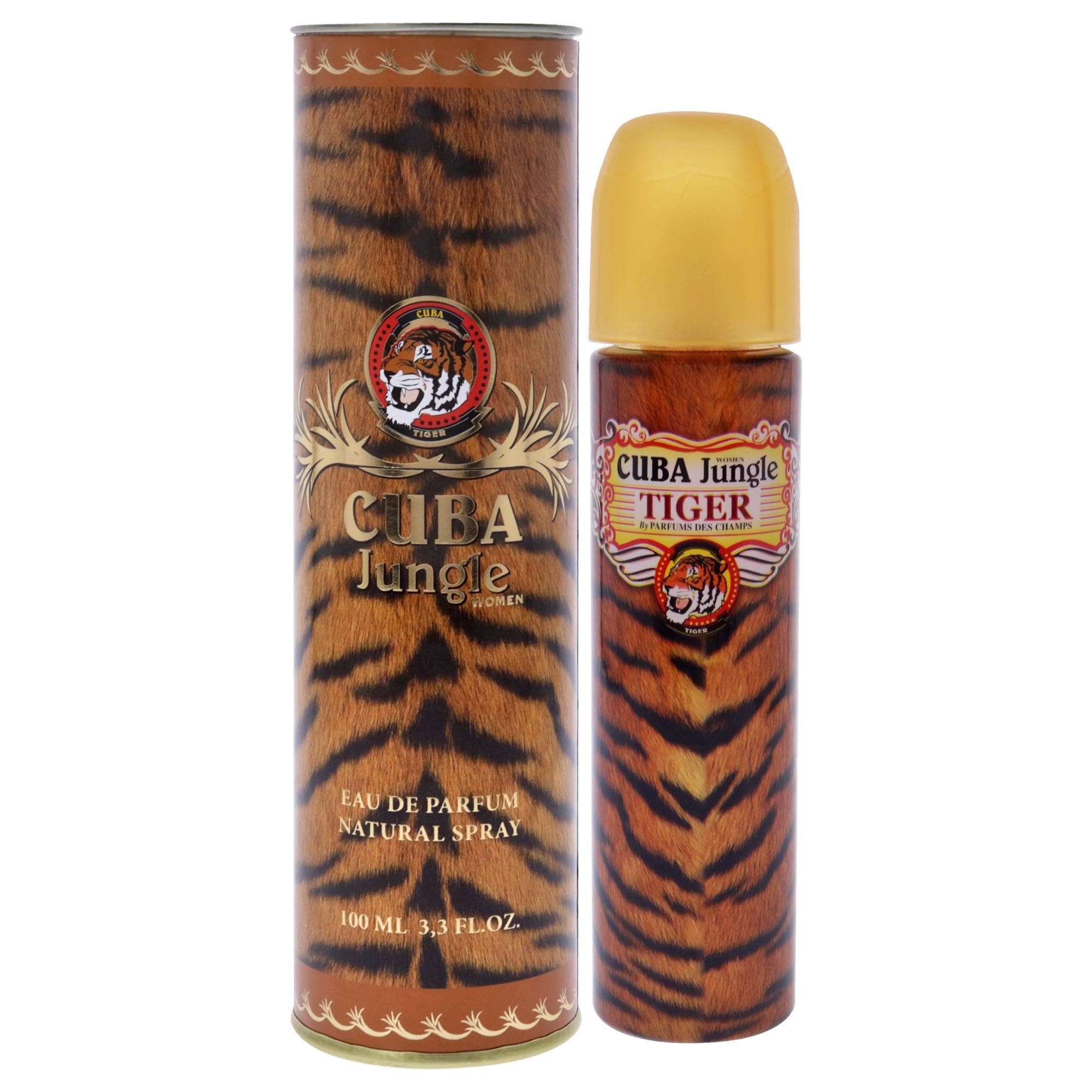 Perfume Cuba Jungle Tigre Eau de Parfum Feminino 100ML