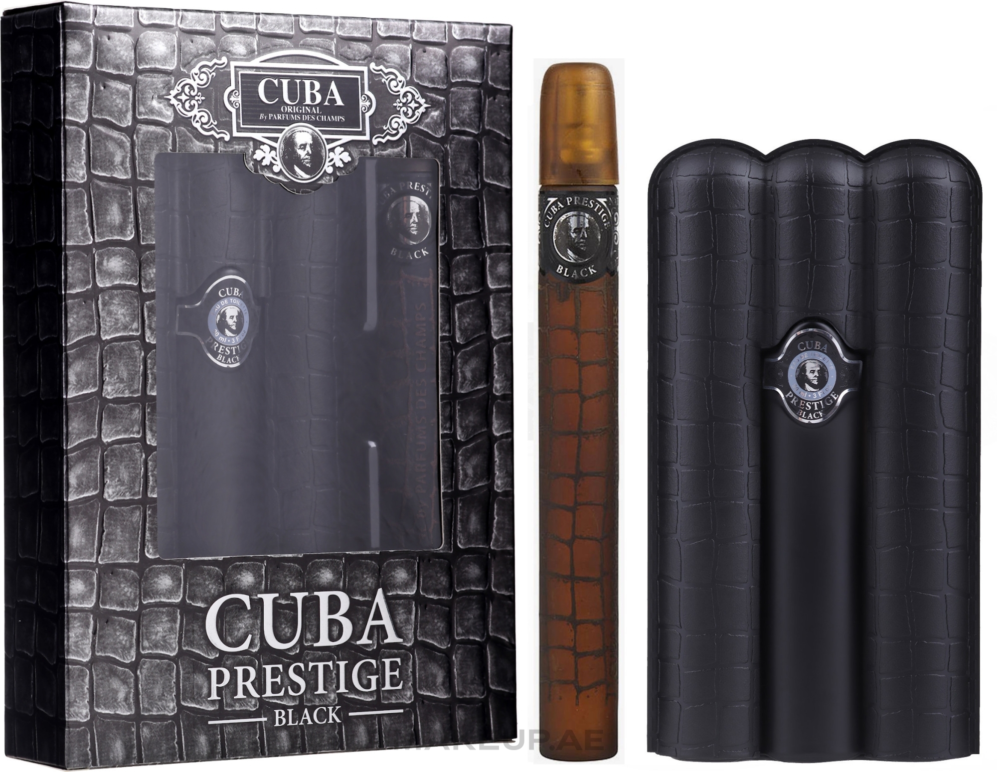Perfume Cuba Prestige Black Eau de Toilette Masculino 35ML