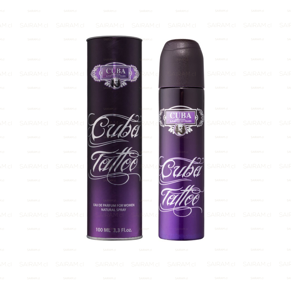 Perfume Cuba Tattoo Eau de Parfum Feminino 100ML