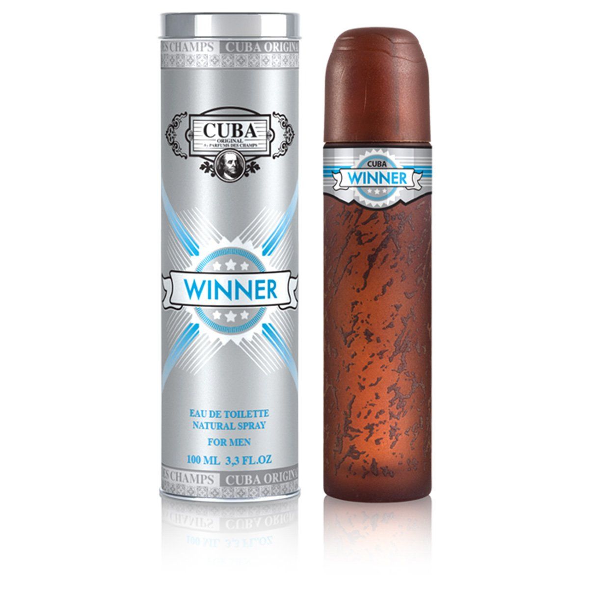 Perfume Cuba Winner Eau de Toilette Masculino 100ML