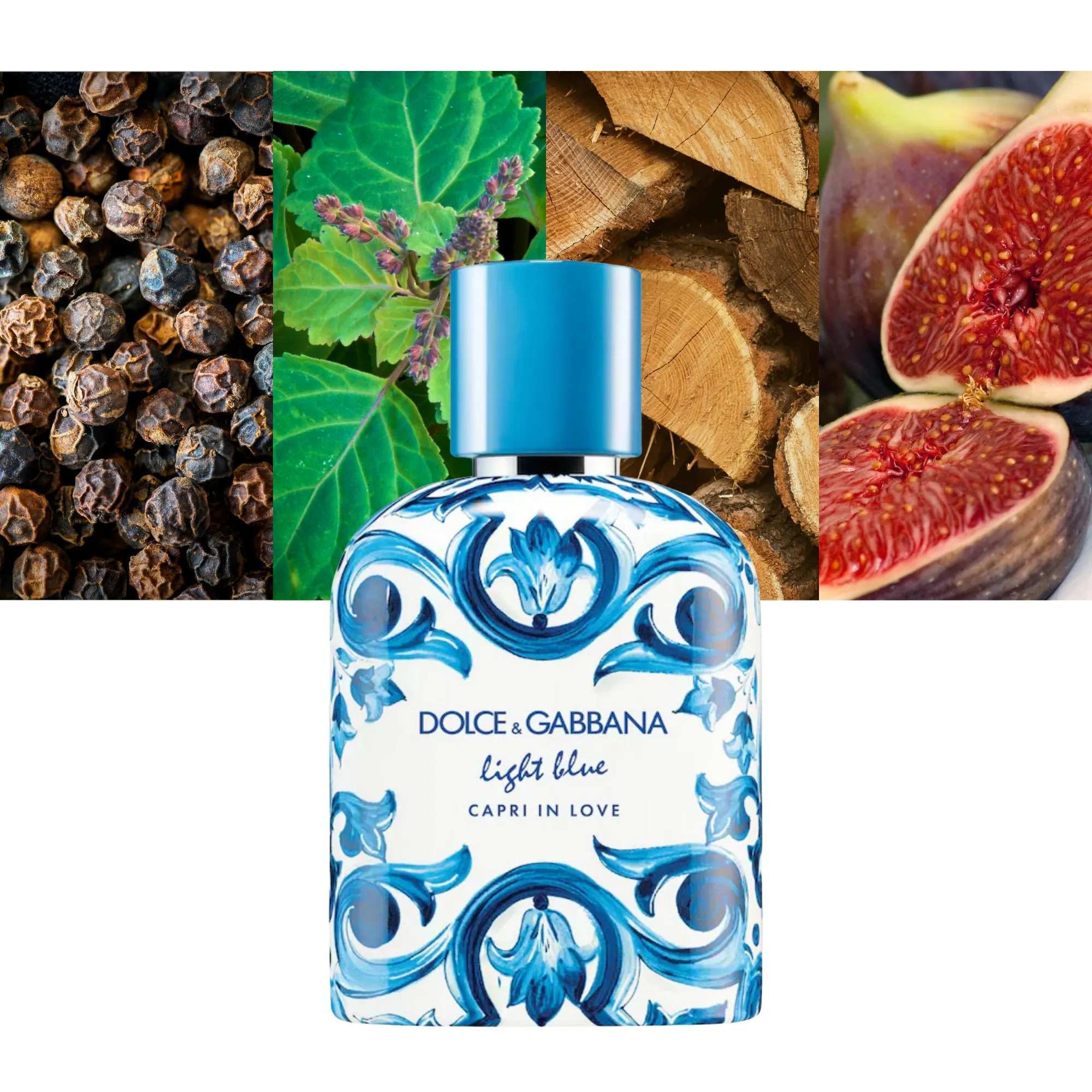 Perfume Dolce & Gabbana Light Blue Capri In Love Eau de Parfum Masculino 100ML