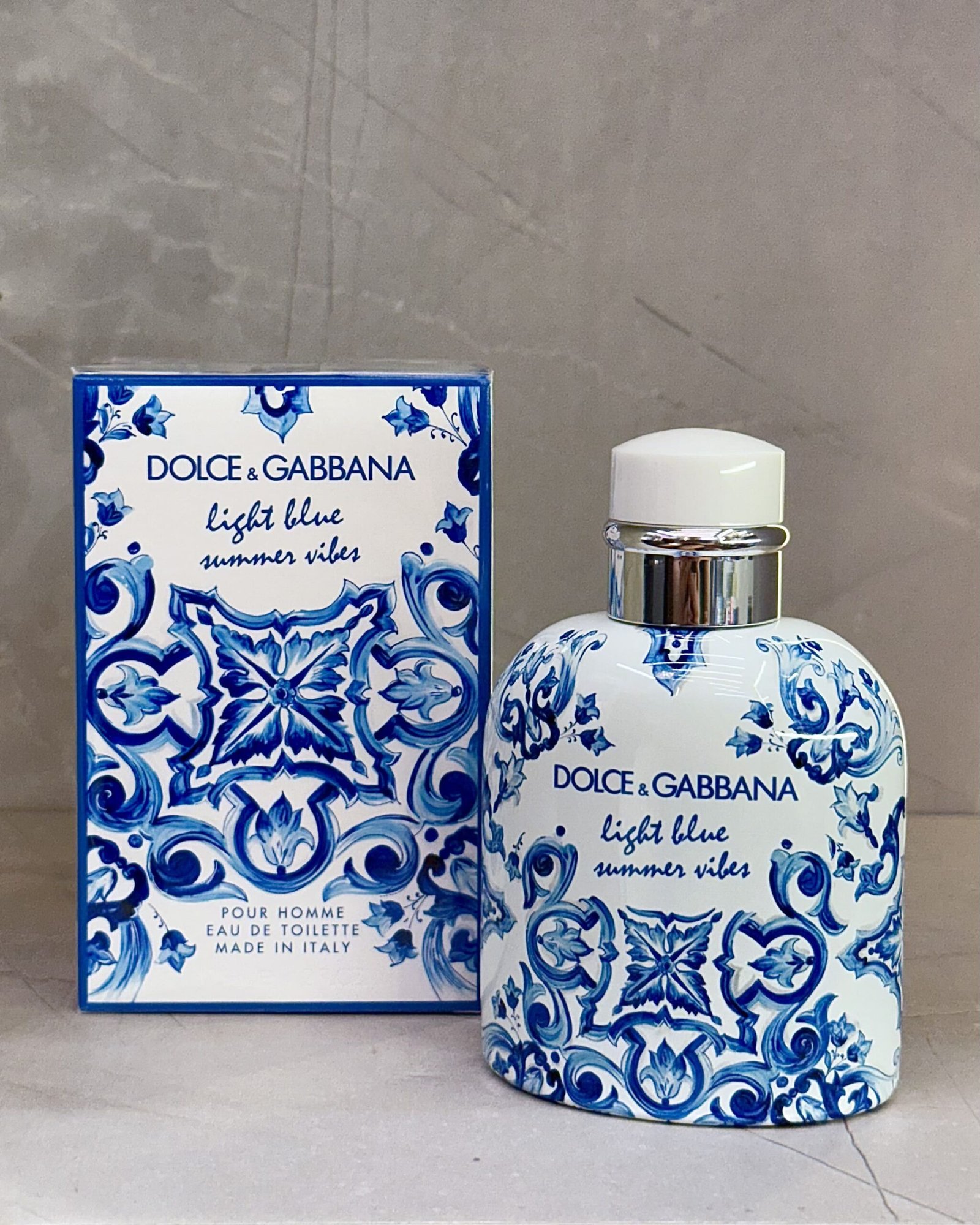 Perfume Dolce & Gabbana Light Blue Summer Vibes Eau de Toilette Masculino 125ML