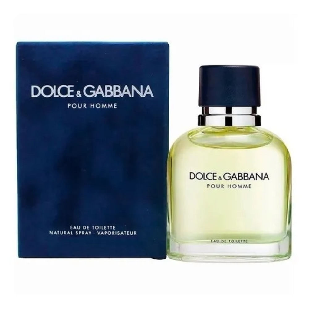 Perfume Dolce & Gabbana Pour Homme Eau de Toilette Masculino 125ML