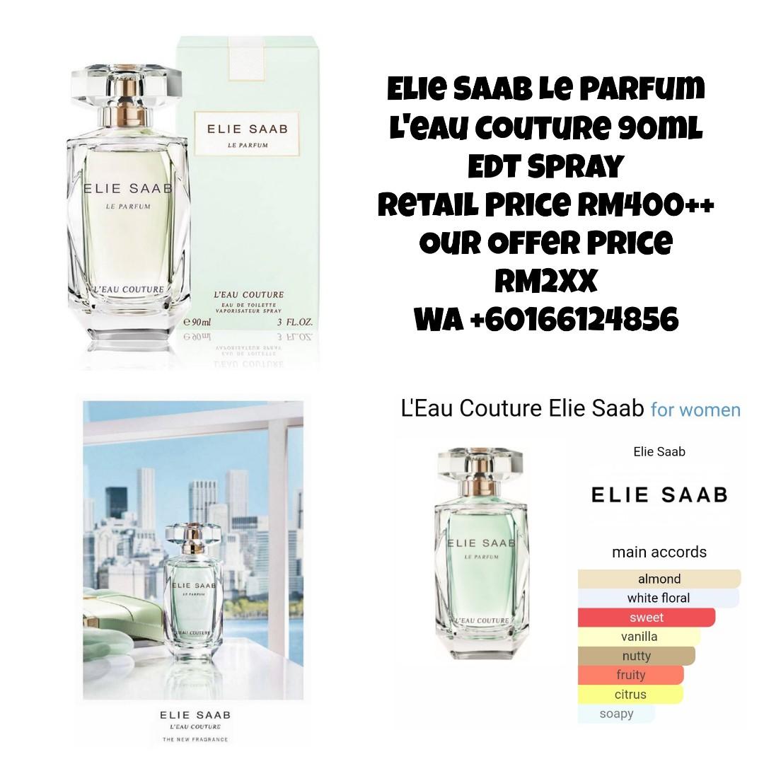 Perfume Elie Saab L'Eau Couture Eau de Toilette Feminino 90ML