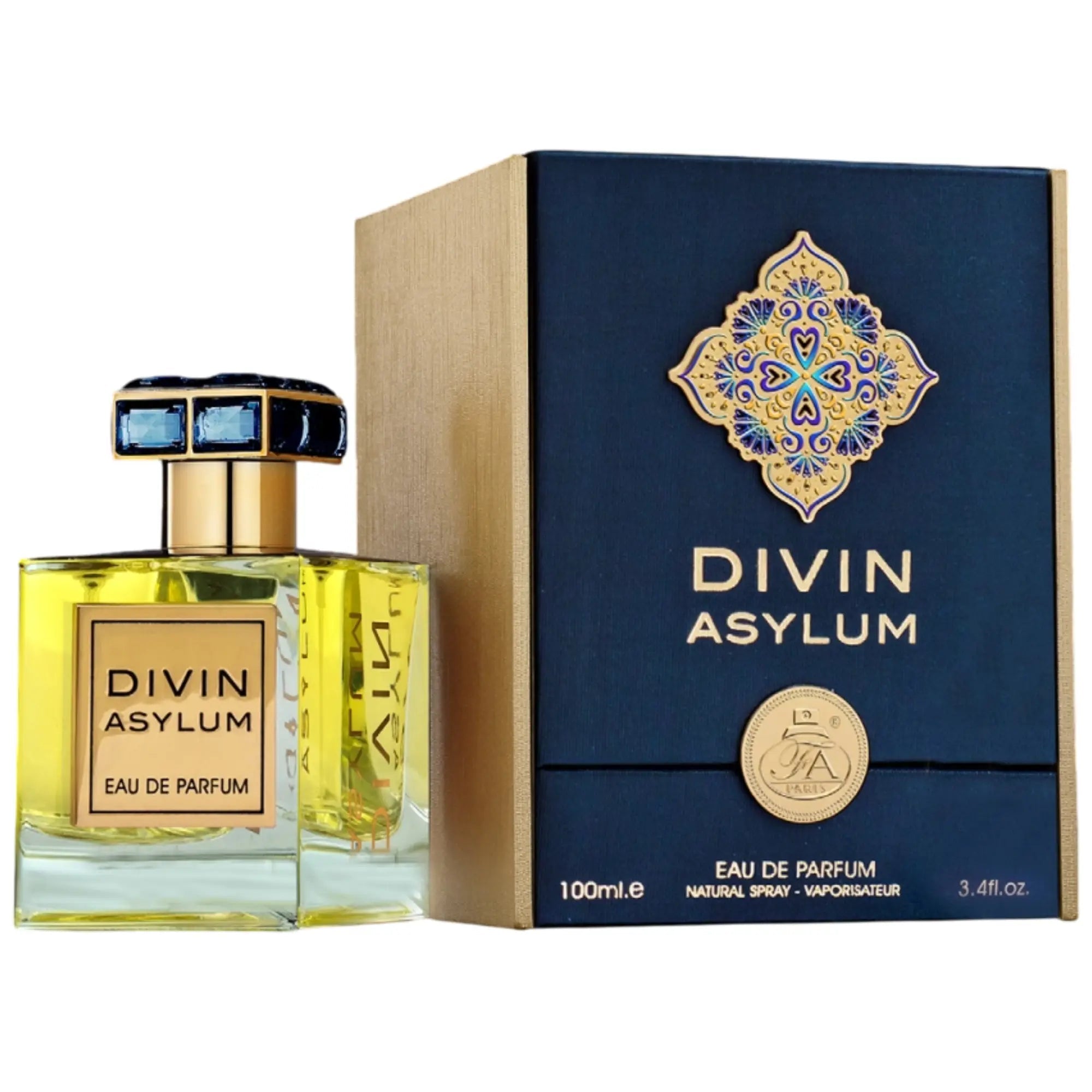 Perfume French Avenue Divin Asylum Eau de Parfum Masculino 100ML