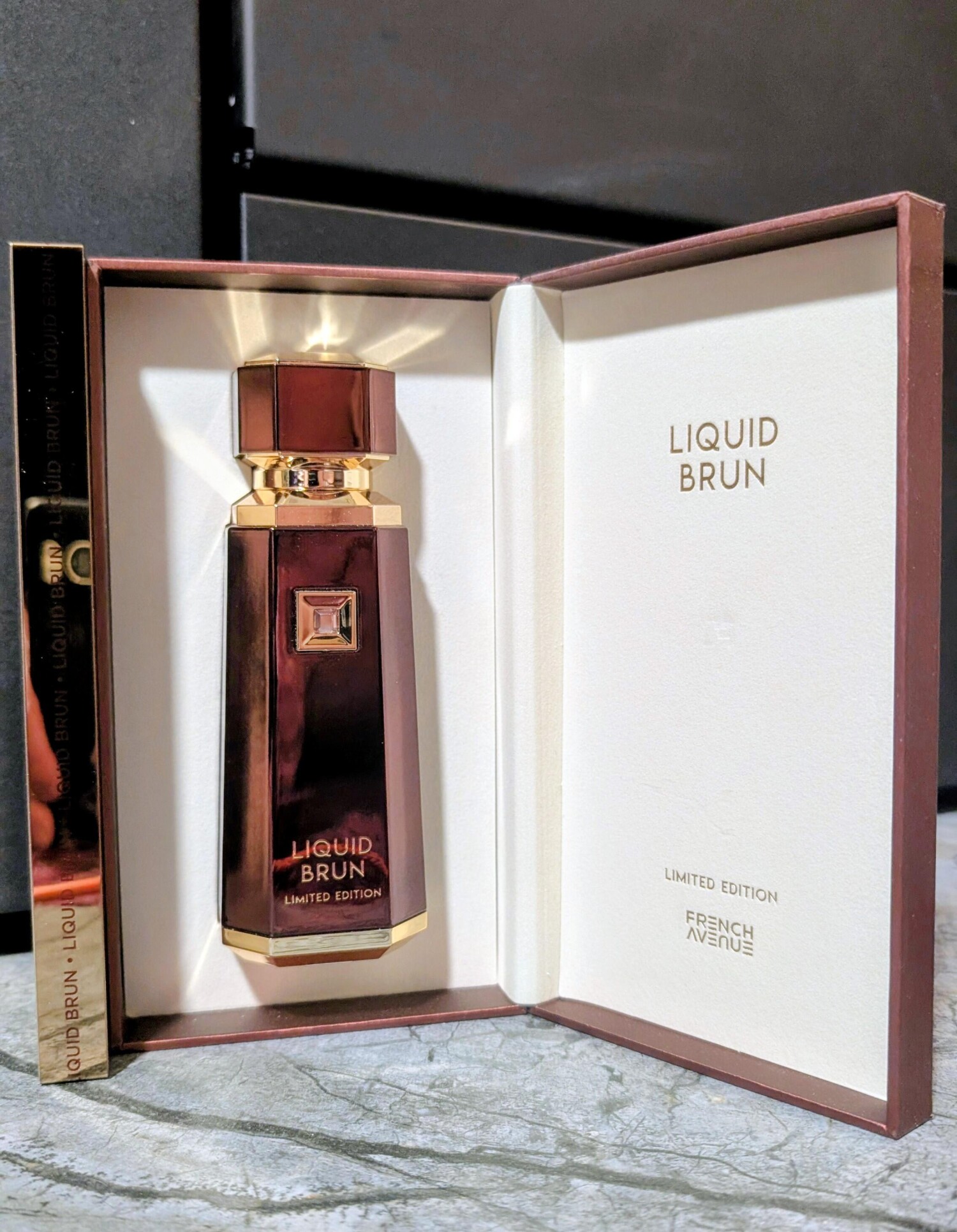 Perfume French Avenue Liquid Brun Limited Edition Eau de Parfum Masculino 100ML