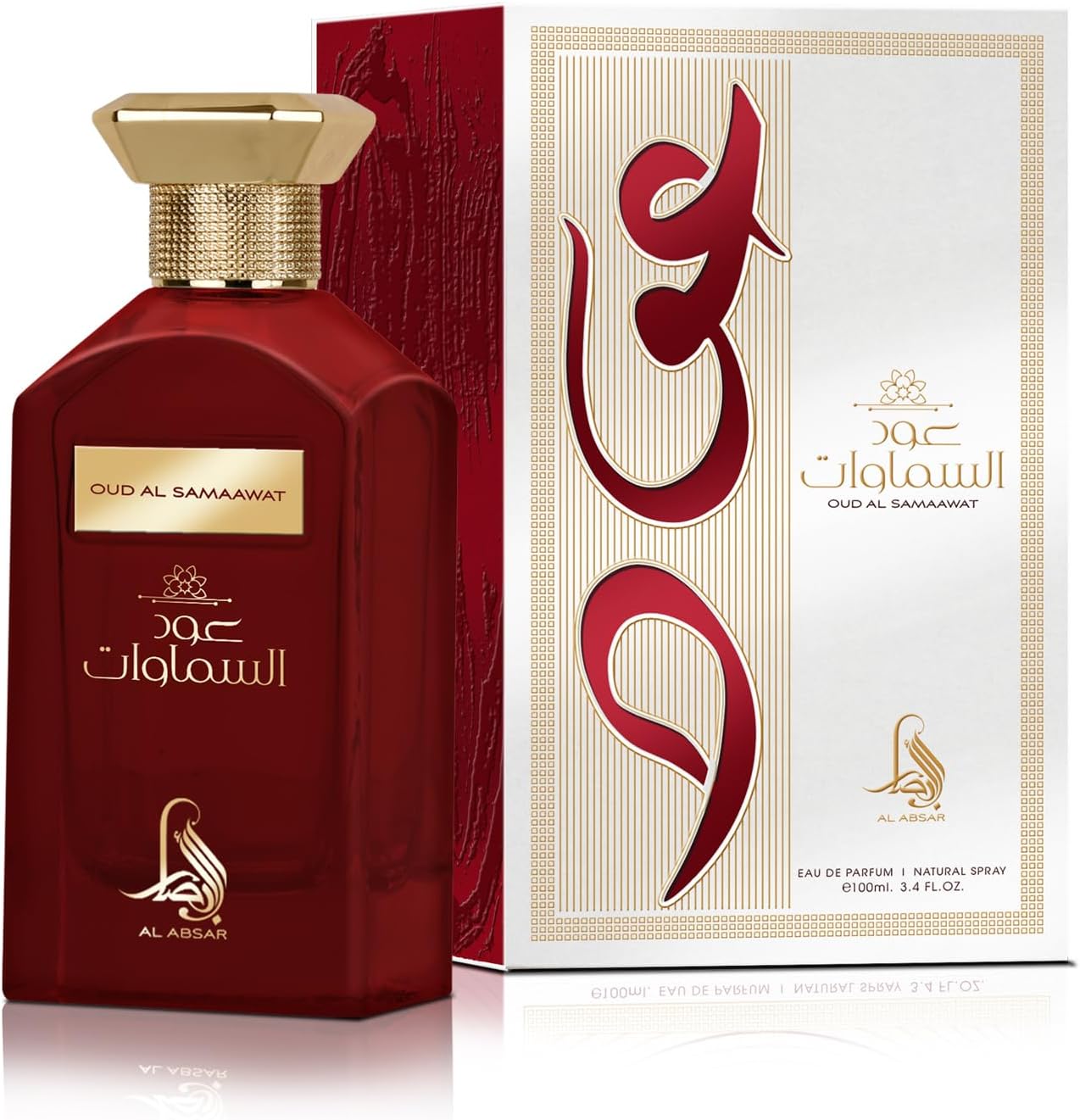 Perfume Al Absar Oud Al Samaawat Eau de Parfum Unissex 100ML