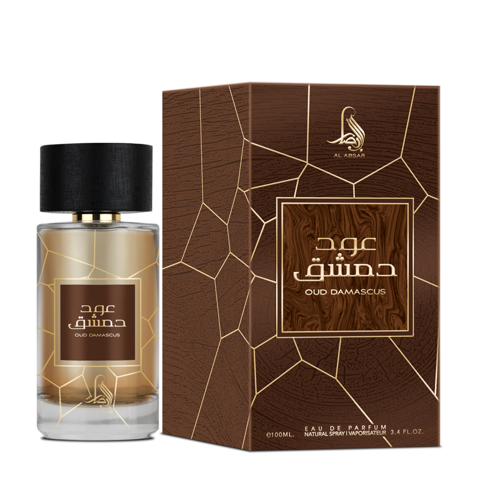 Perfume Al Absar Oud Damascus Eau de Parfum Masculino 100ML