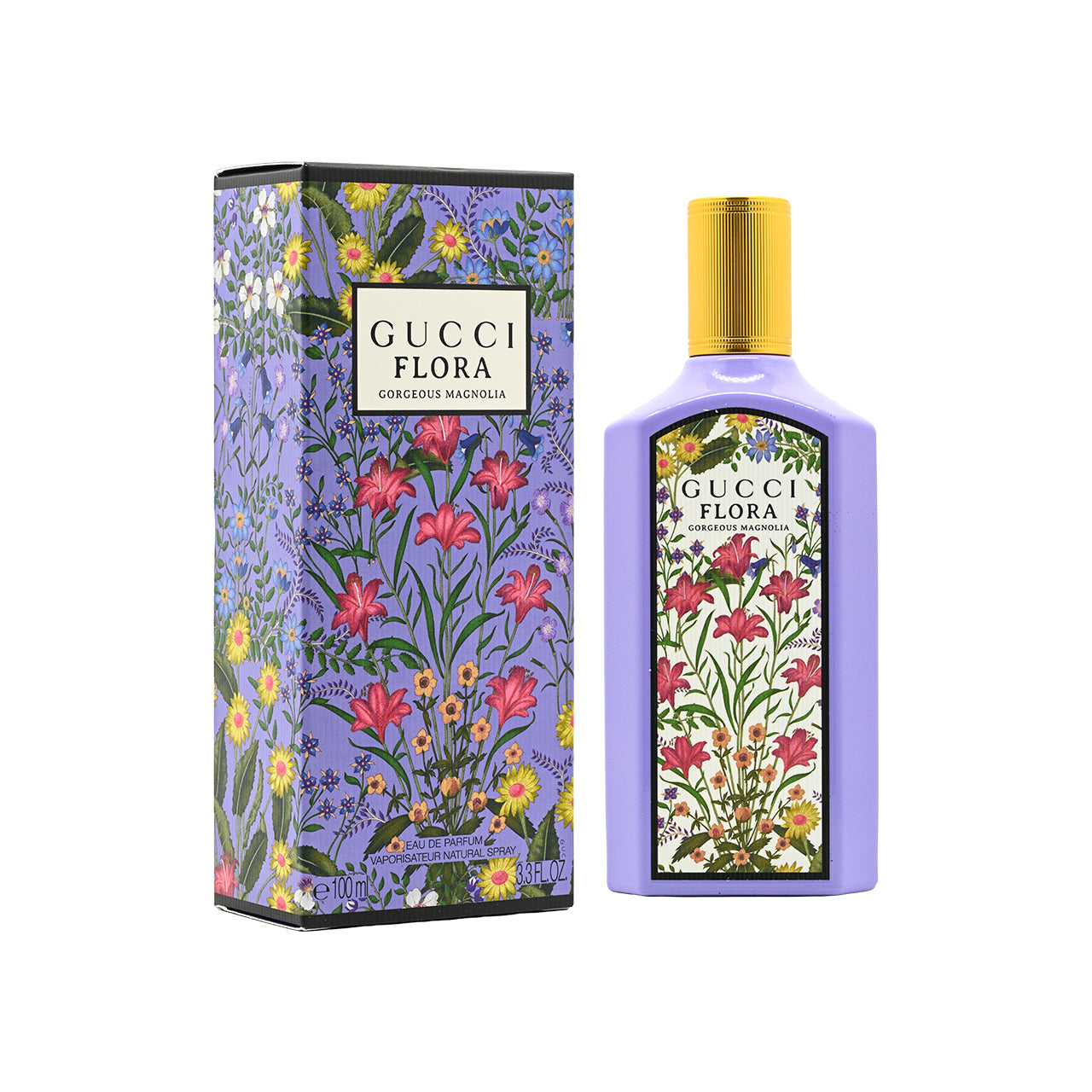 Perfume Gucci Flora Gorgeous Magnolia Eau de Parfum Feminino 100ML