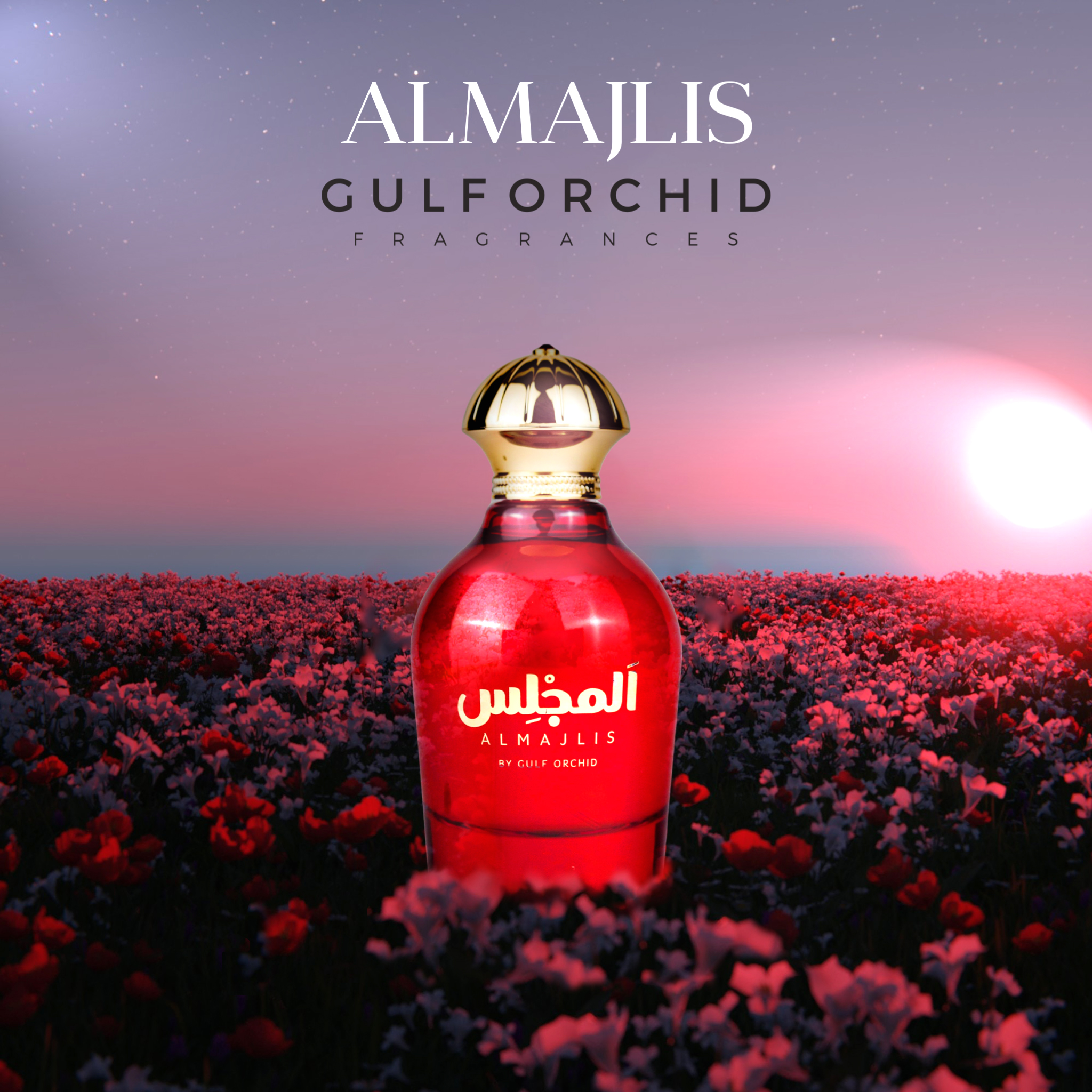 Perfume Gulf Orchid Almajlis Eau de Parfum Feminino 110ML