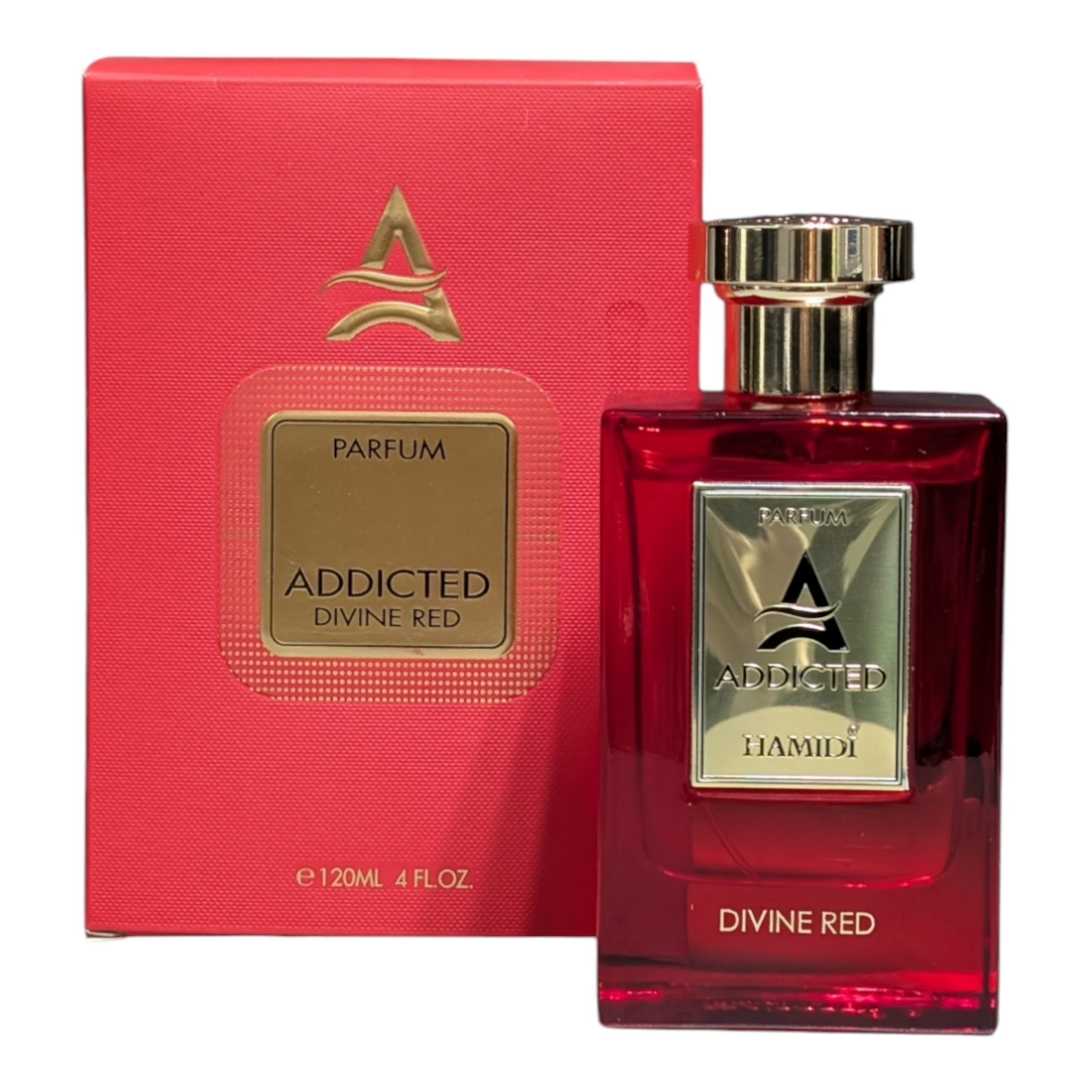 Perfume Hamidi Addicted Divine Red Parfum Feminino 120ML