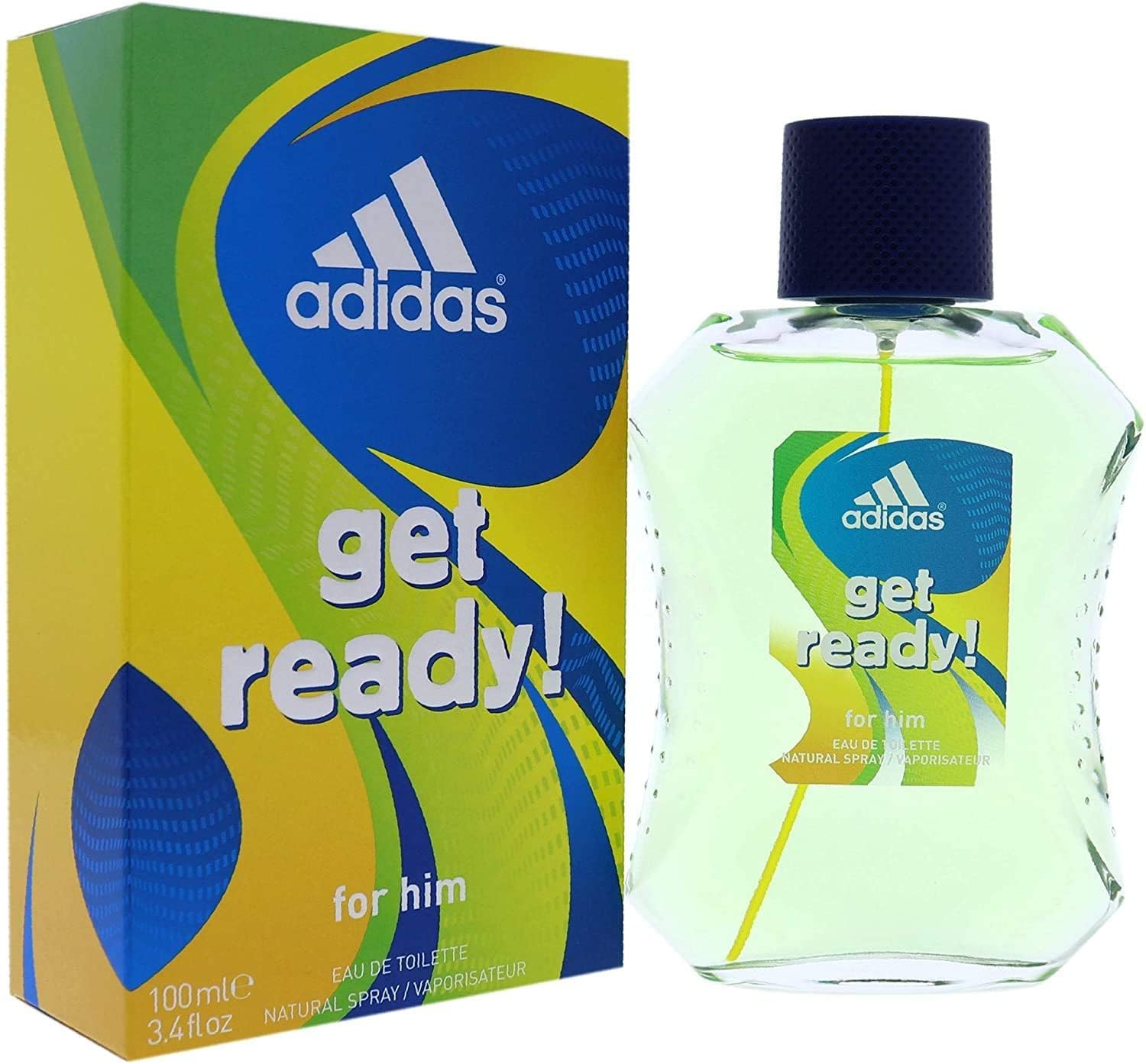 Perfume Adidas Get Ready Eau de Toilette Masculino 100ML