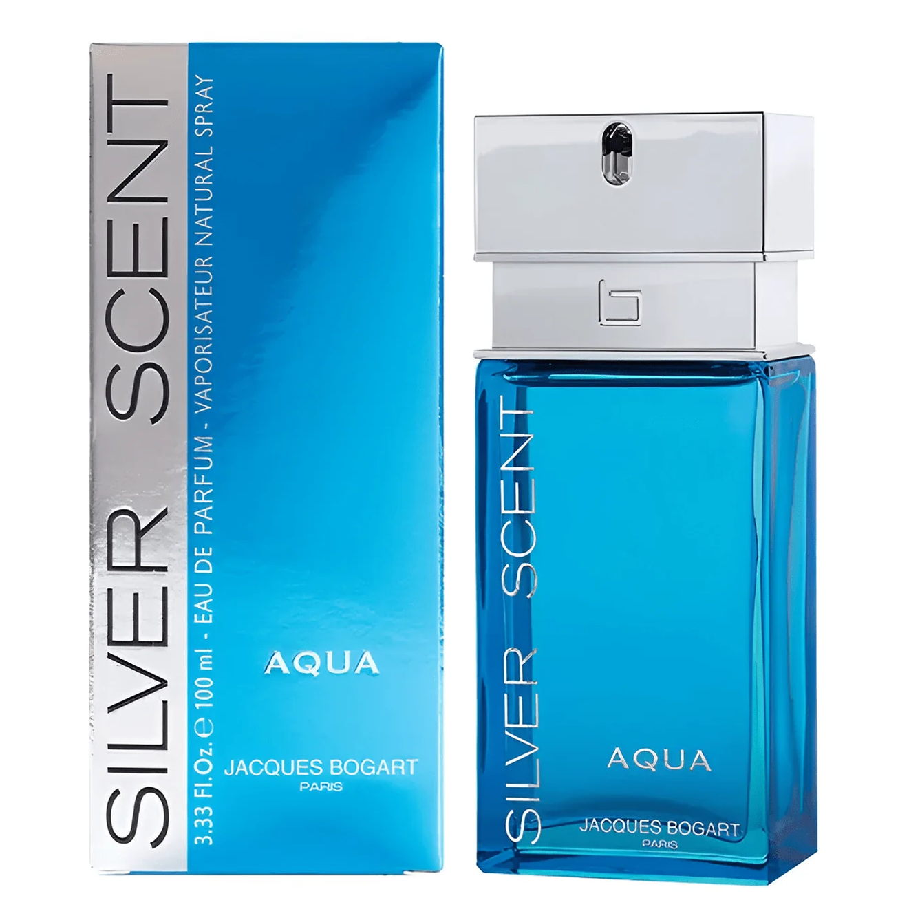 Perfume Jacques Bogart Silver Scent Aqua Eau de Parfum Masculino 100ML
