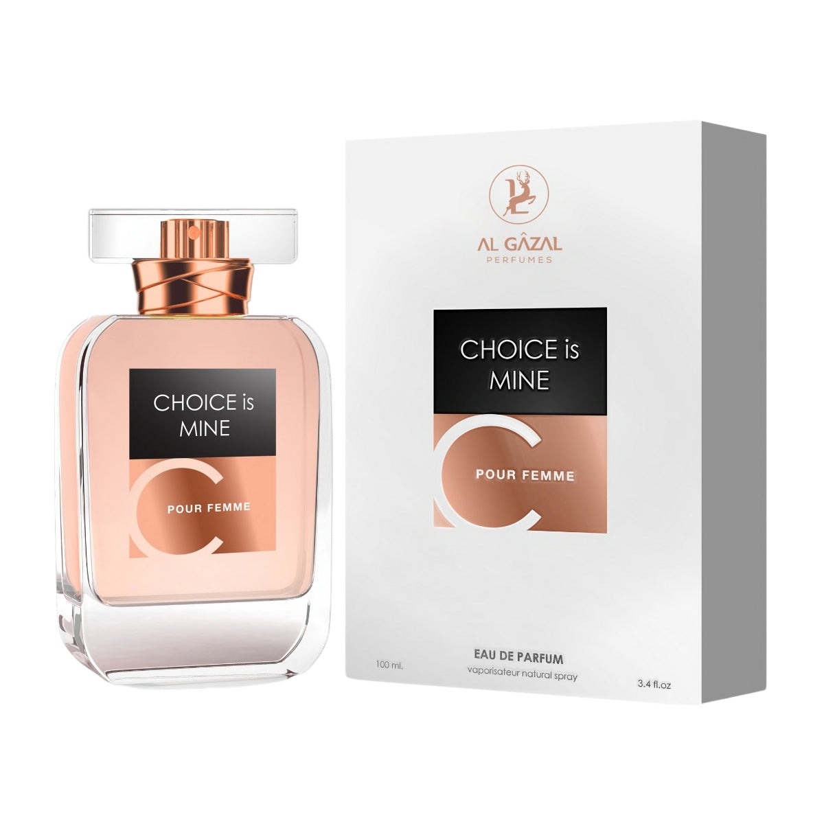 Perfume Al Gazal Choice is Mine Pour Femme Eau de Parfum Feminino 100ML