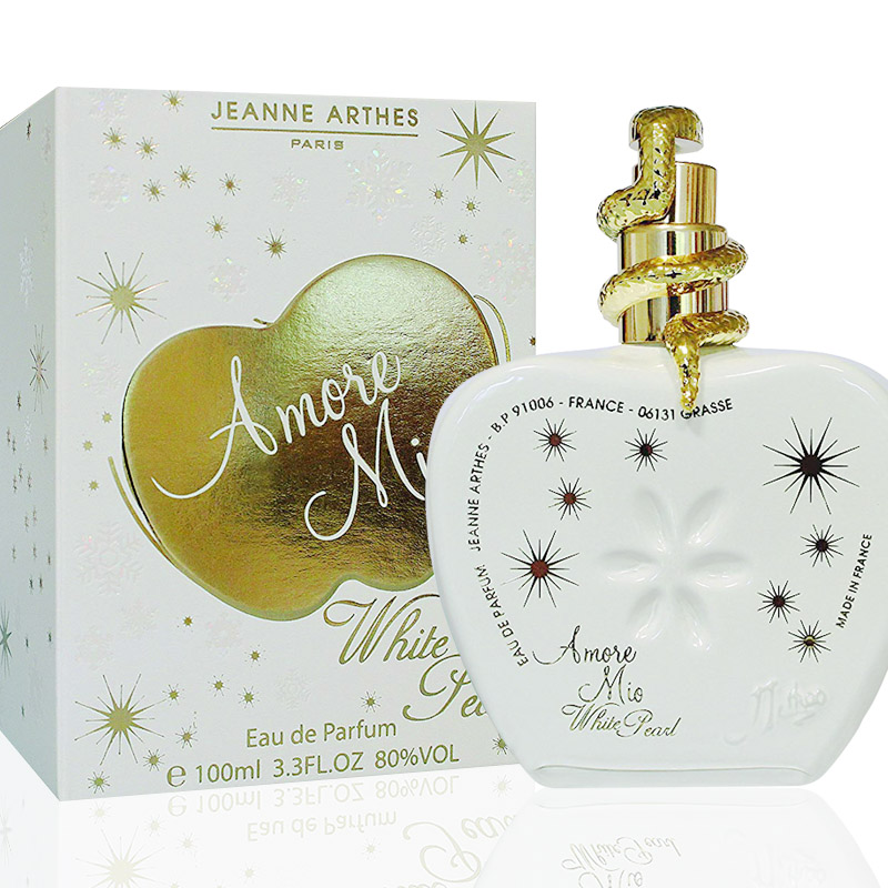 Perfume Jeanne Arthes Amore Mio White Pearl Eau de Parfum Feminino 100ML