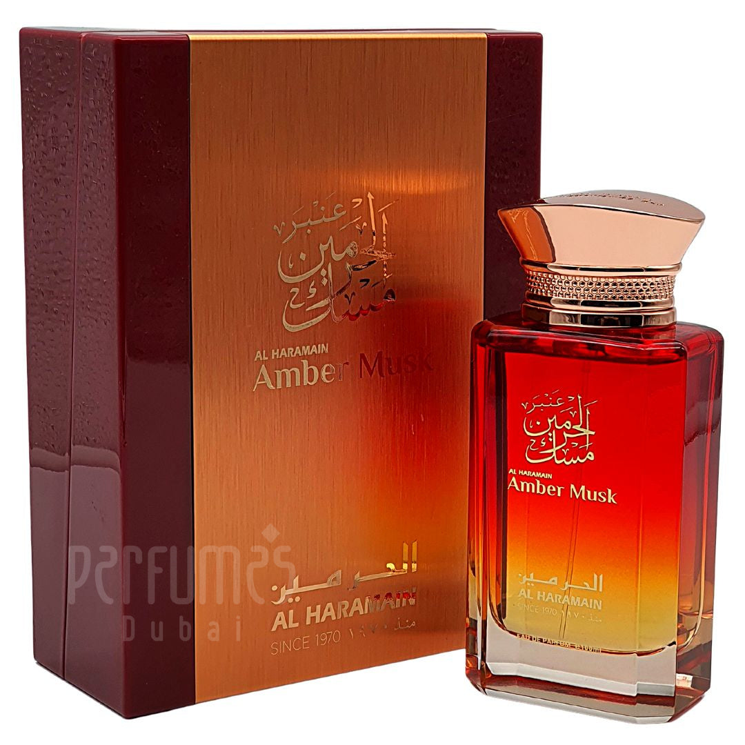 Perfume Al Haramain Amber Musk Eau de Parfum Unissex 100ML