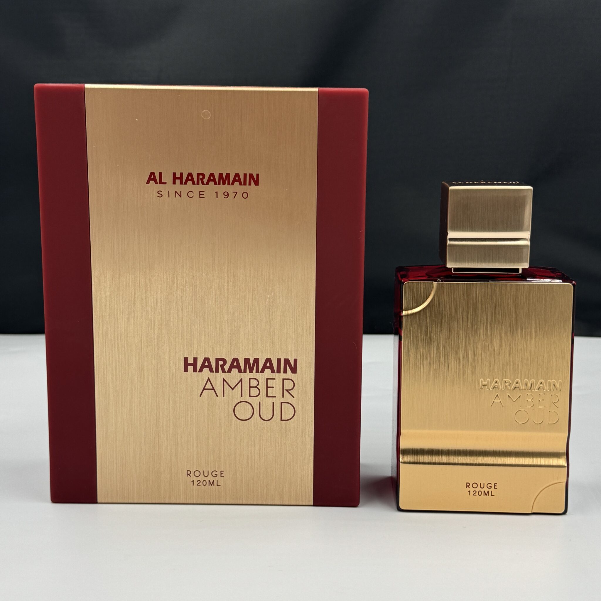 Perfume Al Haramain Amber Oud Rouge Eau de Parfum Unissex 120ML