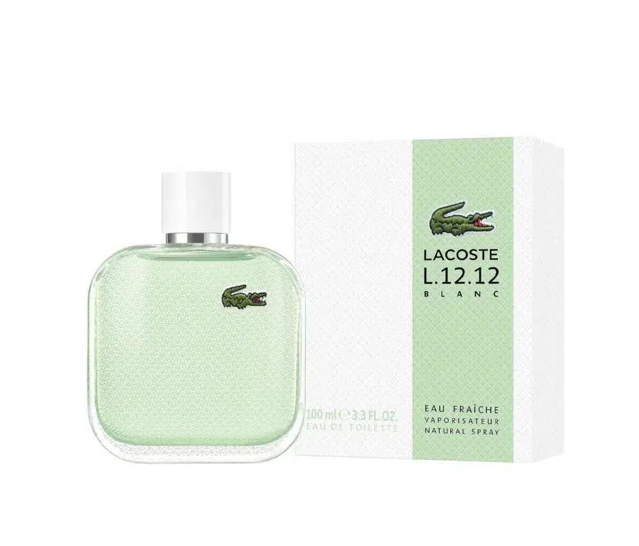 Perfume Lacoste L.12.12 Blanc Eau Fraiche Eau de Toilette Masculino 100ML
