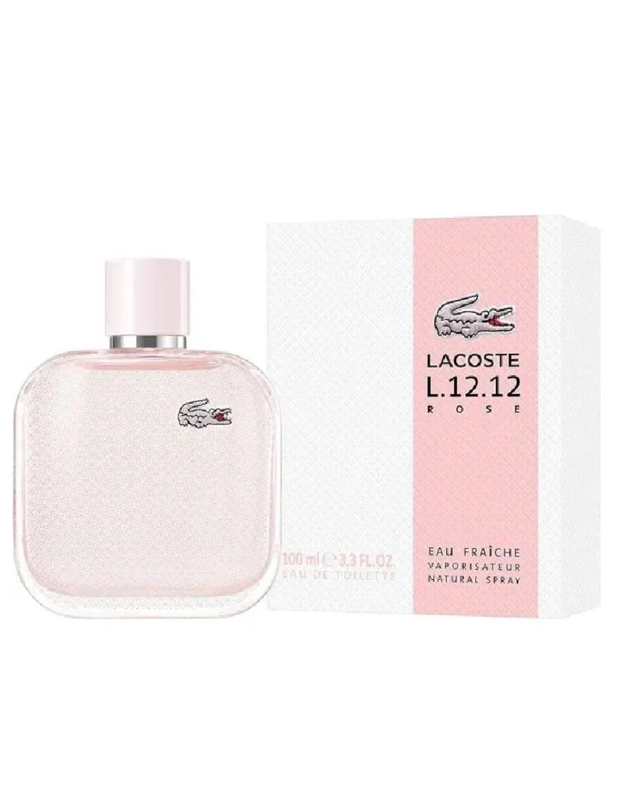 Perfume Lacoste L.12.12 Rose Eau Fraiche Eau de Toilette Feminino 100ML