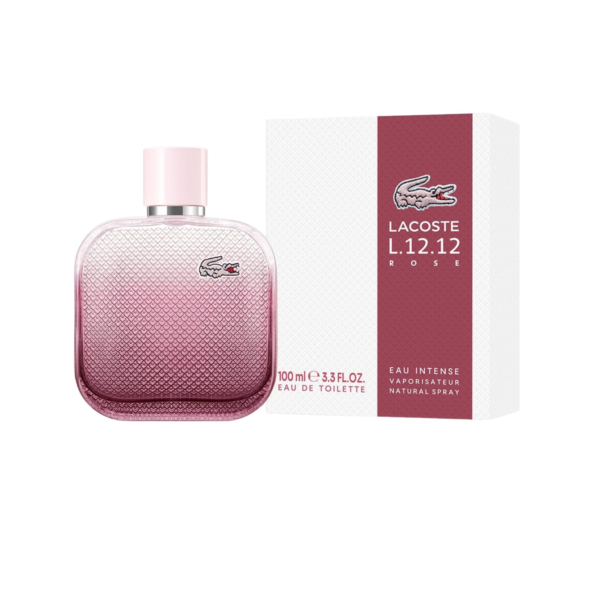 Perfume Lacoste L.12.12 Rose Eau Intense Eau de Toilette Feminino 100ML