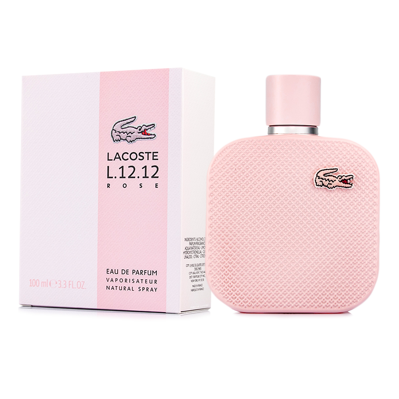 Perfume Lacoste L.12.12 Rose Eau de Parfum Feminino 100ML
