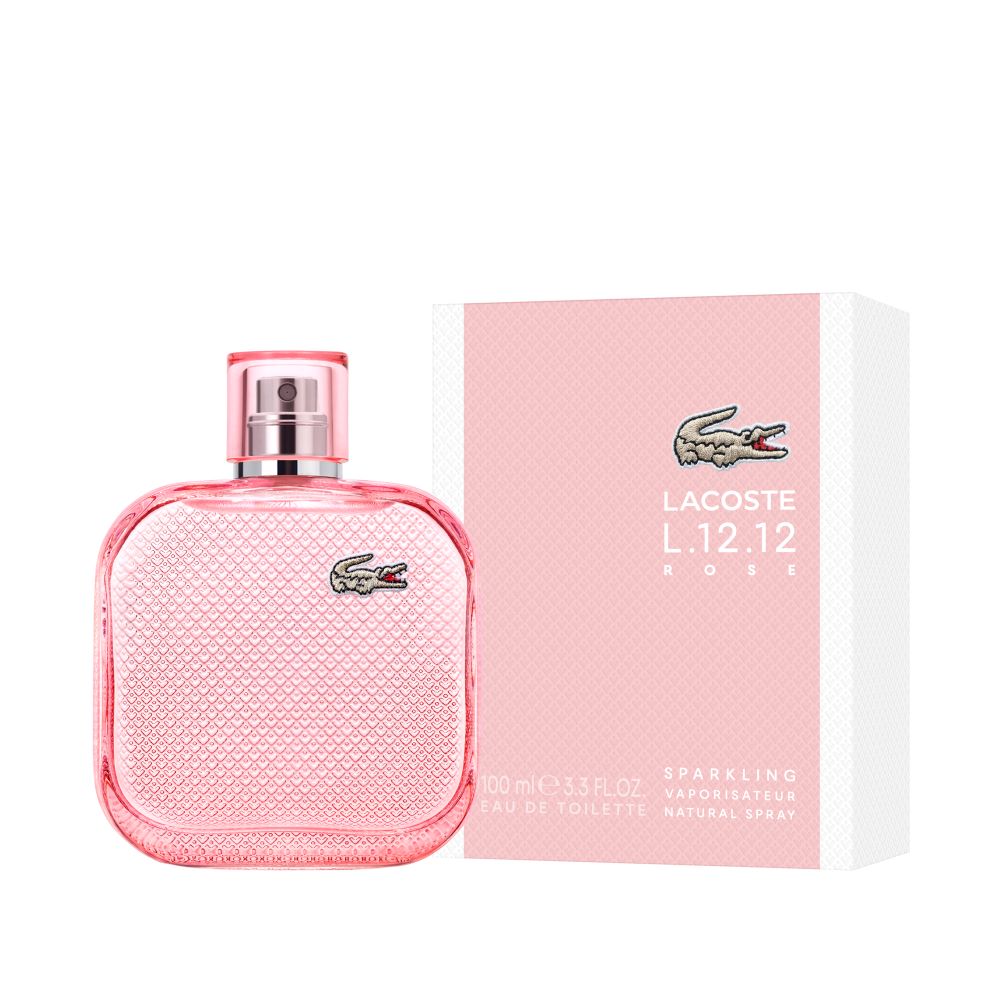 Perfume Lacoste L.12.12 Rose Sparkling Eau de Toilette Feminino 100ML