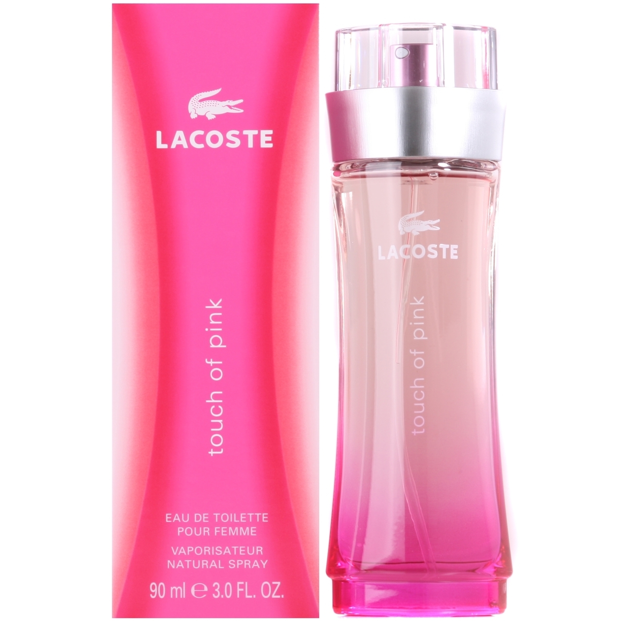 Perfume Lacoste Touch Of Pink Eau de Toilette Feminino 90ML